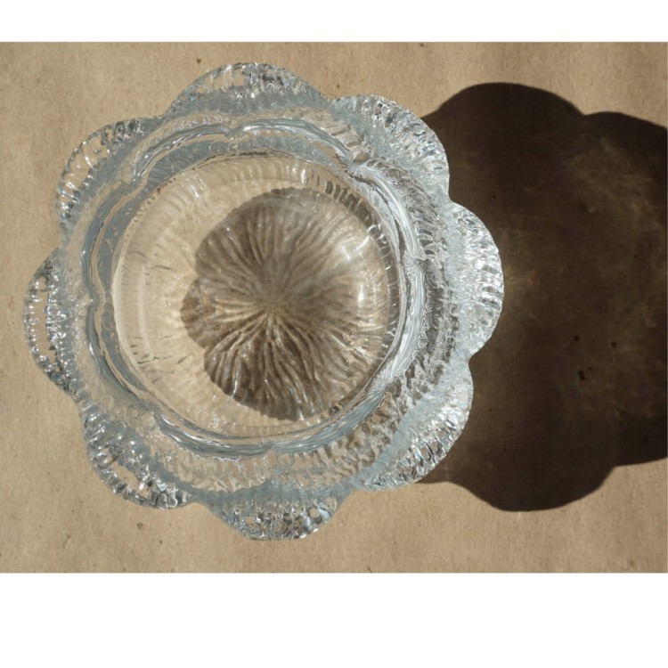 Holmegaard " Lotus " projekt Sidse Werner  Vintage Skandynawski Design