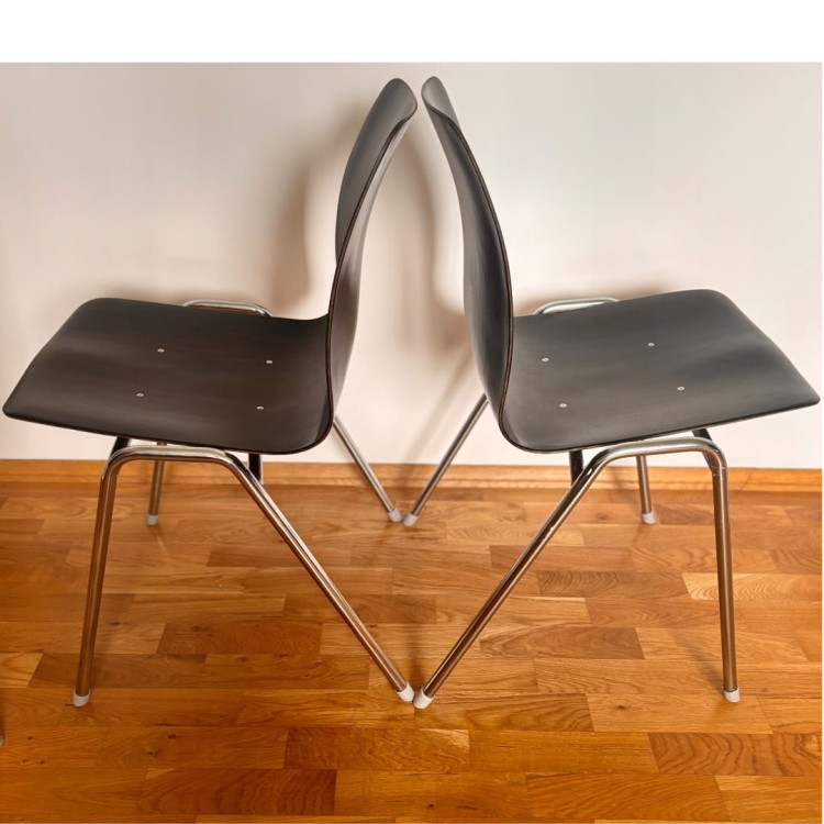 Krzesła Pagholz – ikona designu lat 60-tych sklejka