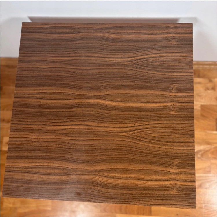 Stolik vintage solidnie wykonany przypomina Florence od Knoll