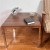 Stolik vintage solidnie wykonany przypomina Florence od Knoll