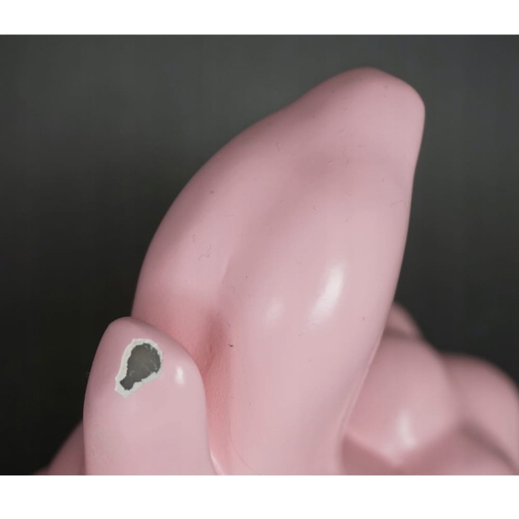 Niesamowita i Ceramiczna głowa Pudla PinK