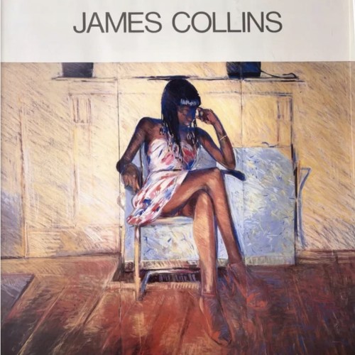 Plakat z wystawy z lat 80-tych James Collins