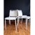 Bontempi Casa Yang komplet 4 krzeseł  włoski design