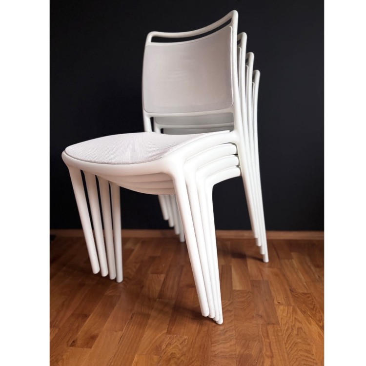 Bontempi Casa Yang komplet 4 krzeseł  włoski design
