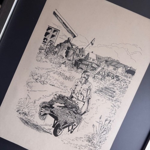 Grafika Engelstatler vintage