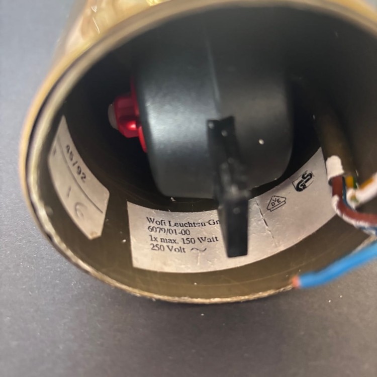 Lampa wisząca Wofi Leuchten, Niemcy, lata 80./90-te postmodernizm