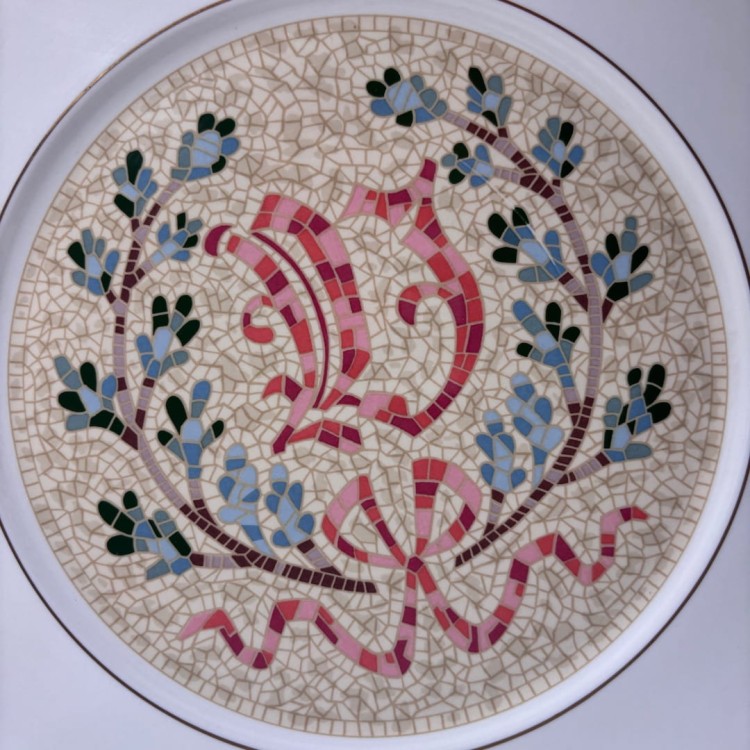 Villeroy &amp; Boch – dekoracyjny talerz Mozaika 28,5 cm vintage