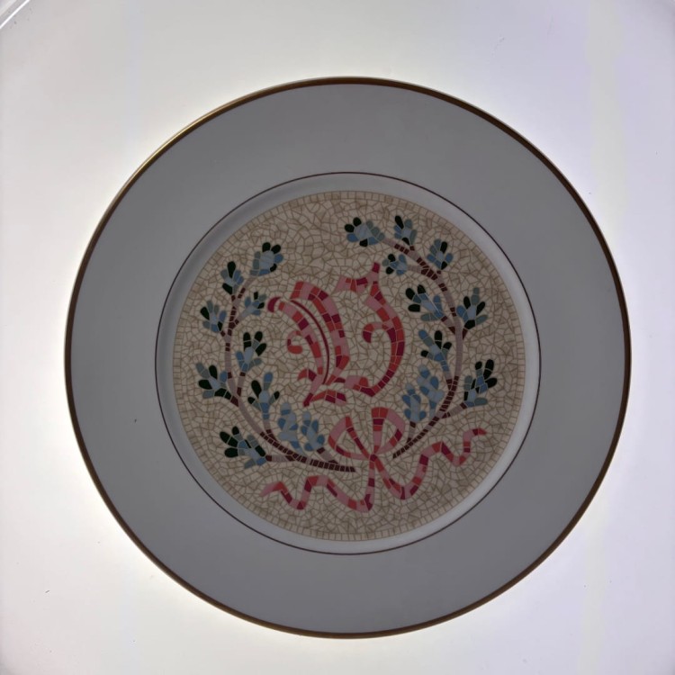 Villeroy &amp; Boch – dekoracyjny talerz Mozaika 28,5 cm vintage