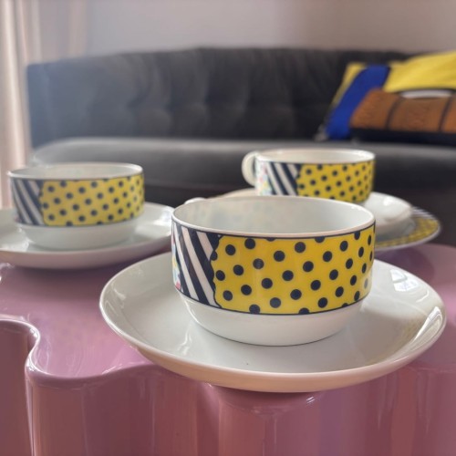 Filiżanki Rosenthal Studio Line, postmodernizm, Niemcy, XX w DUO