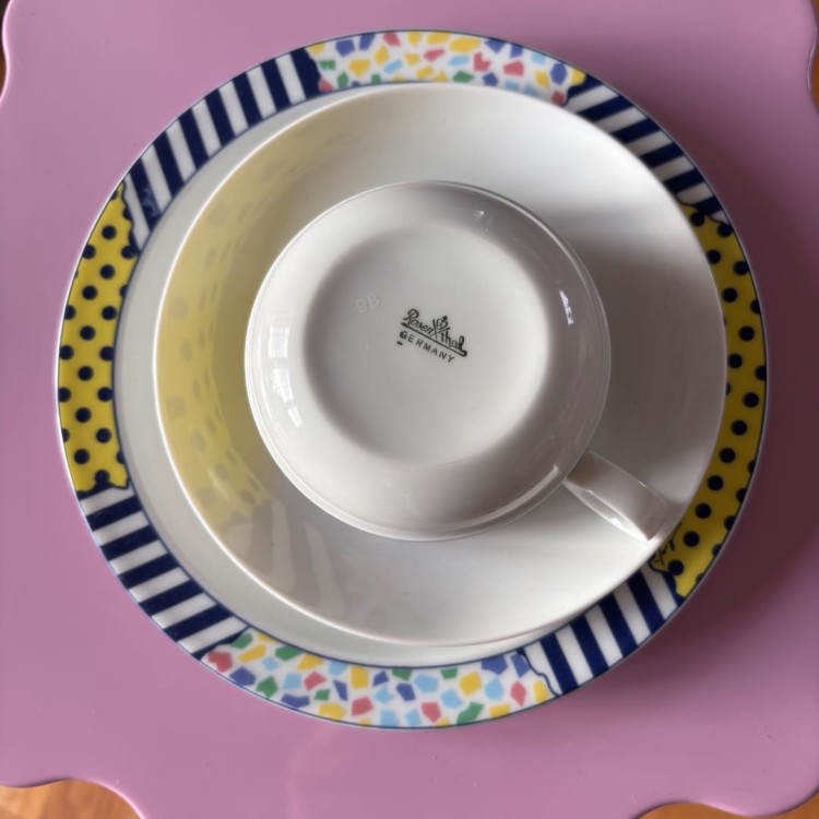 Filiżanki Rosenthal Studio Line, postmodernizm, Niemcy, XX w DUO