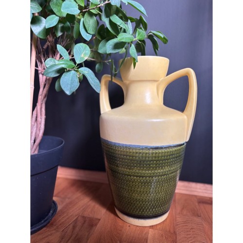 Monumentalny wazon West Germany 45 cm, ceramika artystyczna, lata 60.