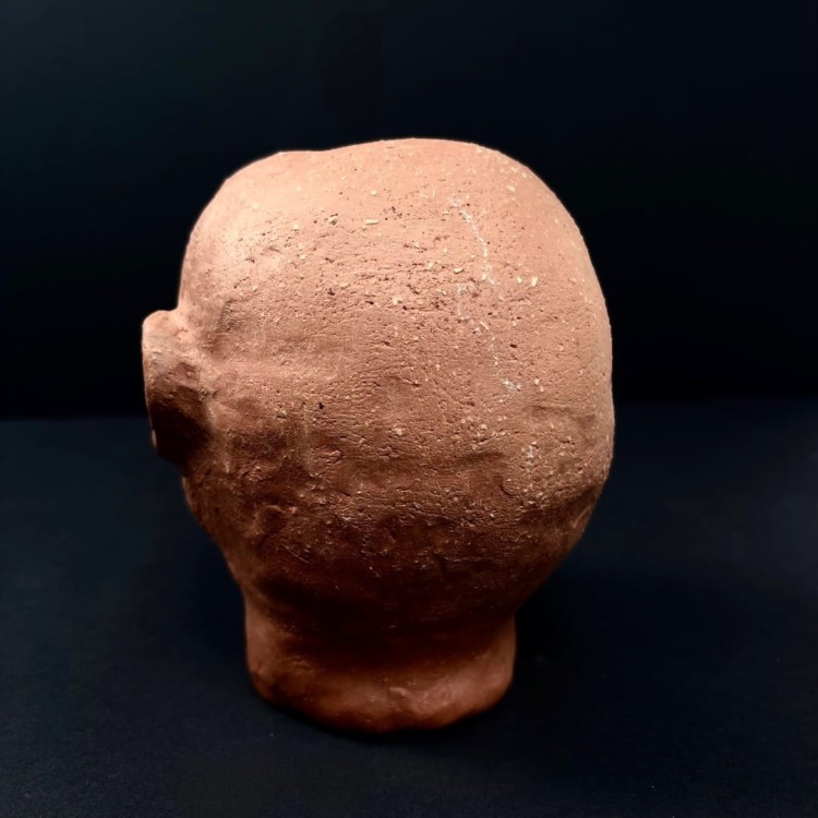Ręcznie wykonana ceramiczna głowa terakota rzeźba artystyczn