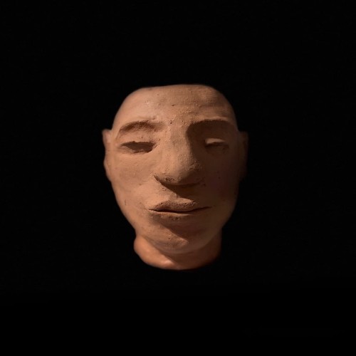 Ręcznie wykonana ceramiczna głowa terakota rzeźba artystyczn