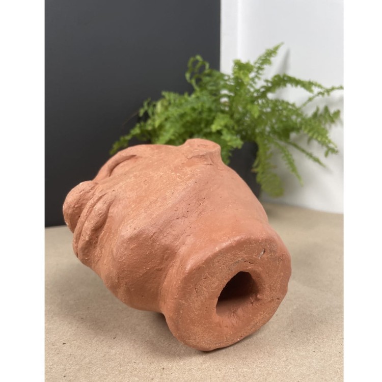 Ręcznie wykonana ceramiczna głowa terakota rzeźba artystyczn